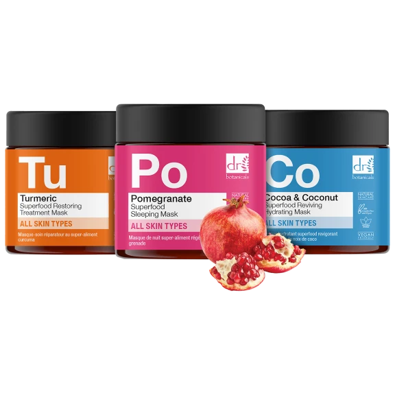 Pick Your 2-Pack: Dr Botanicals Superfood Mask