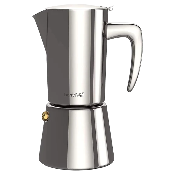 Bonstato bonVIVO 6.8 oz Intenca Stovetop Espresso Maker