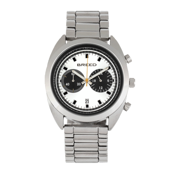Breed Racer Chronograph Bracelet Watch with Date Display