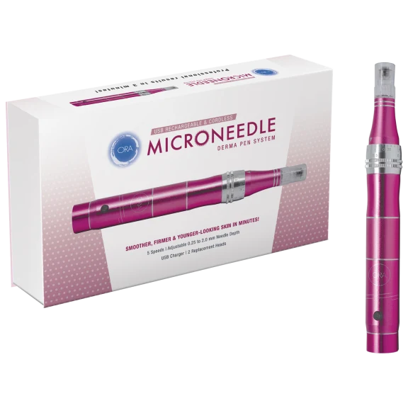ORA Deluxe Rechargeable & Cordless Electric Microneedle Derma Pen System