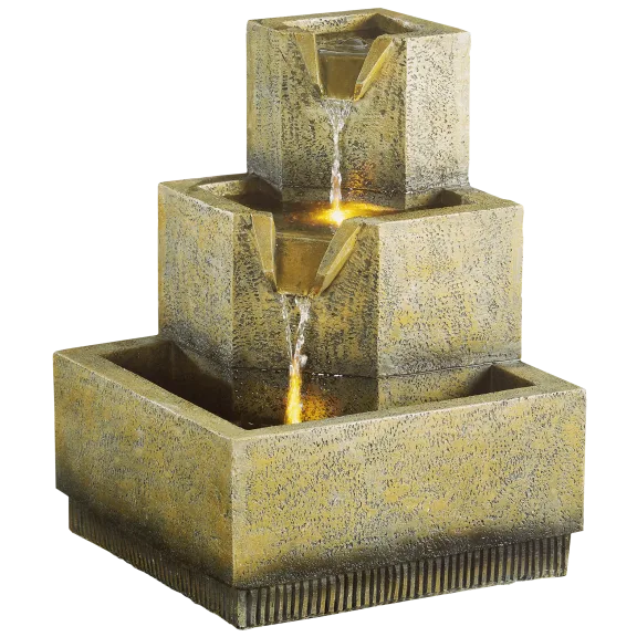 Darice Geometric Water Fountain