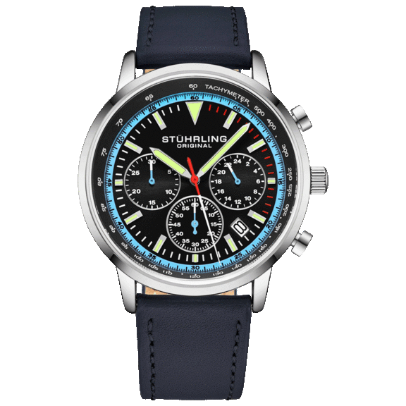 Stuhrling Chronograph 44mm Quartz Watch