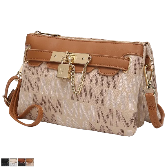 MKF Collection Serenity M Signature Crossbody Wristlet by Mia K