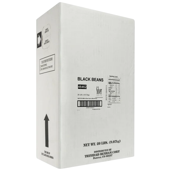 20lb Case of Silver Source Black Beans Dried (1 unit of 20lb)