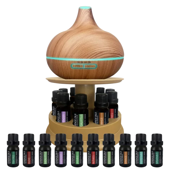 Pure Daily Care Ultimate Aromatherapy Diffuser with 10 Oils and Stand