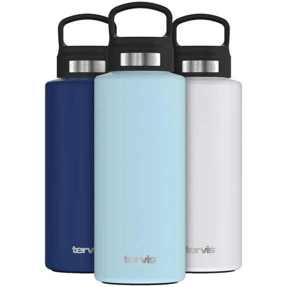 3-Pack: Tervis 32oz Triple Insulated Stainless Steel Tumblers