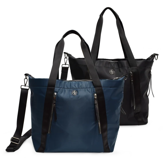 Adrienne Vittadini The Lightweight Collection Nylon Workbook Tote