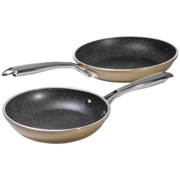 Bell & Howell 2-Piece Champagne Series Frypan Set