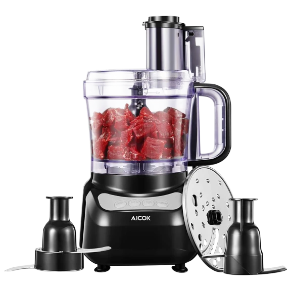Aicook 12-Cup Food Processor