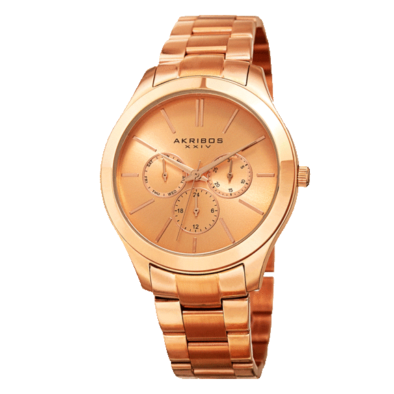 Akribos XXIV Women's Quartz Multifunction Bracelet Watch