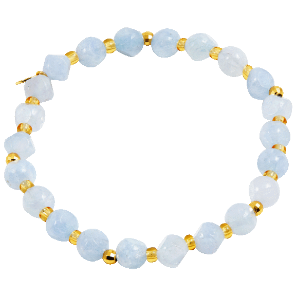 Savvy Cie Natural Healing Stone Bracelet 6mm Stretch