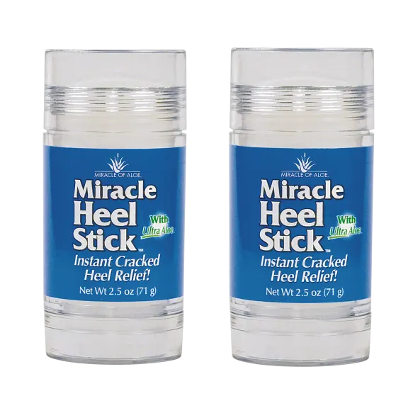 2-Pack: Miracle Aloe Vera Heel Sticks