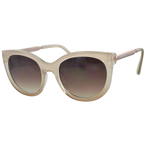 Jones New York Milky Brown Modified Cat Eye Frames With Gradient Brown Lenses
