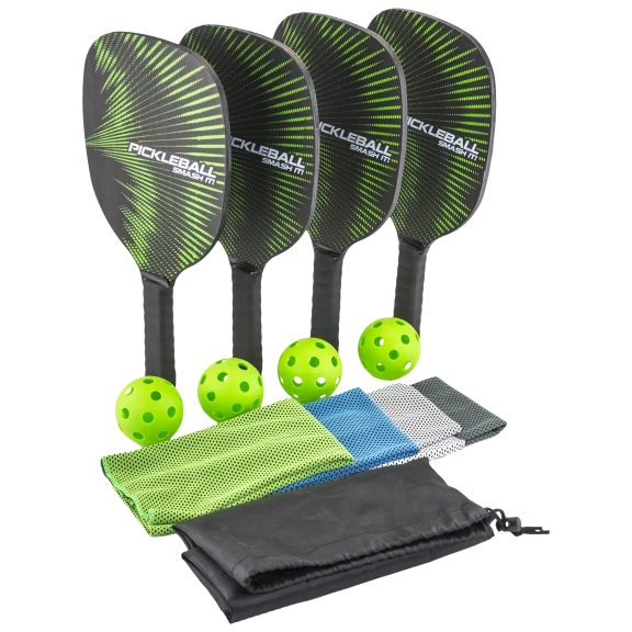 Deluxe 4-Player Pickleball Game Set