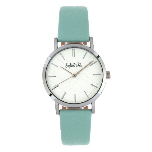 Sophie & Freda Budapest Leather Band Watch
