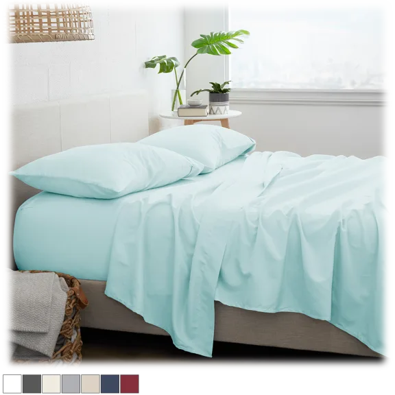 Cloth and Gable Premium Ultra Soft 4-Piece Bed Sheet Set