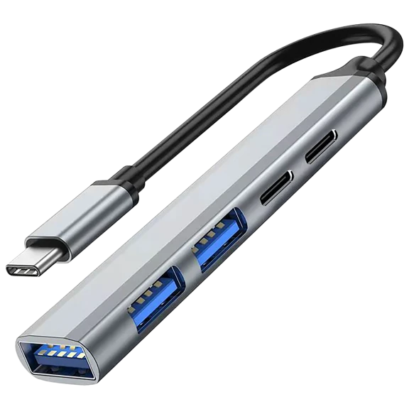 Mini 5-in-1 Type-C to USB Hub