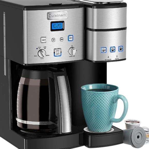 Cuisinart Coffee Center 12-Cup Coffee Maker and Single-Serve Brewer