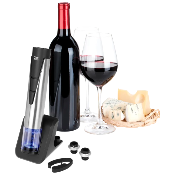 Kalorik 2-in-1 Stainless Steel Wine Opener and Preserver