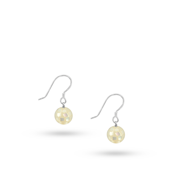 SOUTH SEA COLLECTION 8mm South Sea Mother-of-Pearl Drop Earrings