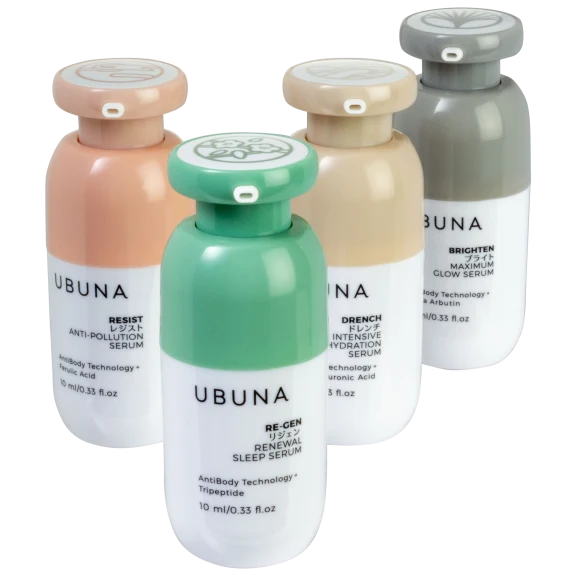 Ubuna Discovery Collection 4-Piece Serum Set