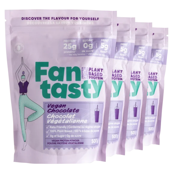 4-Pack: FanTasty Vegan Protein (Best By: 8/9/24)