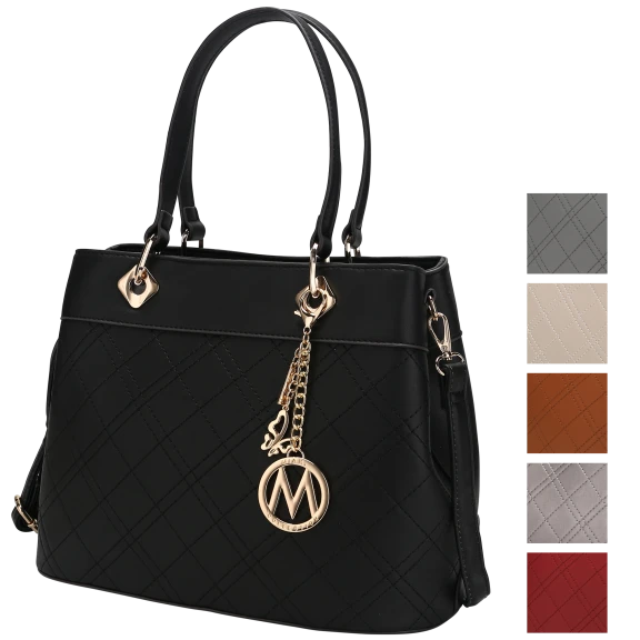 MKF Collection Fantasia Satchel Bag by Mia K