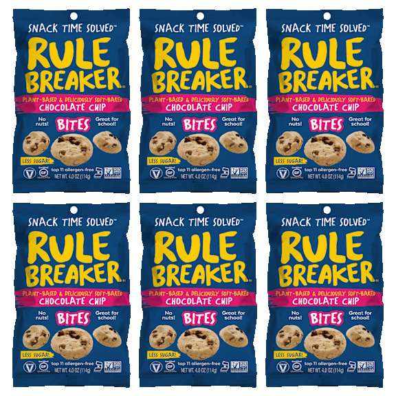6-Pack: Rule Breaker Vegan & Gluten-Free Cookies