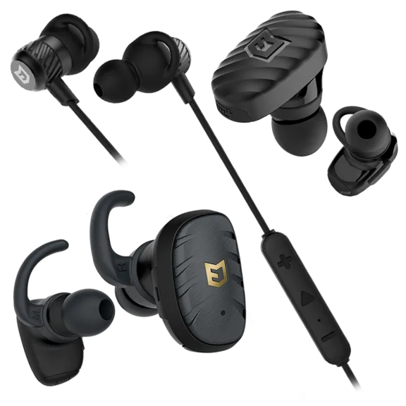 ELWN Endure, Flight & FIT Bluetooth Earbuds