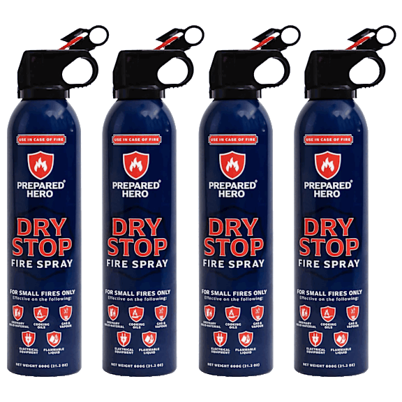 Prepared Hero Dry Stop Fire Spray