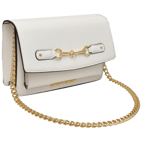 Adrienne Vittadini Evening Handbag With Chain Crossbody