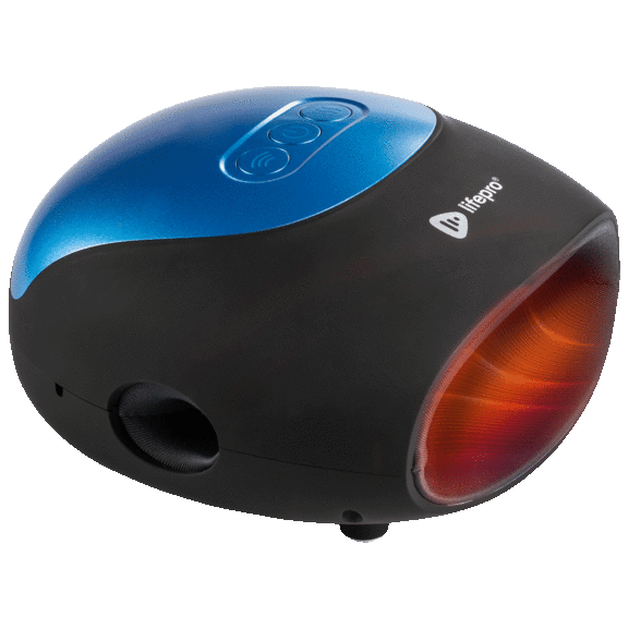 Lifepro Plush Deep Tissue Hand Massager with Heat