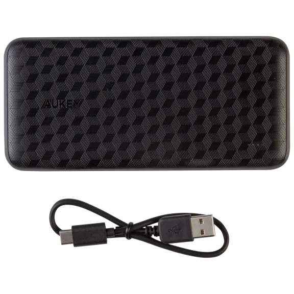 Aukey USB C Power Bank 20000mAh Ultra Slim PowerBank Portable Charger