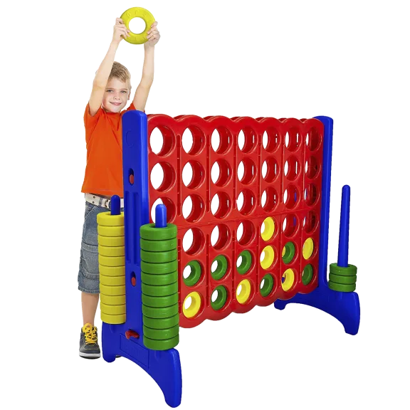 GiantVille Indoor/Outdoor 4 in a Row Connect Game