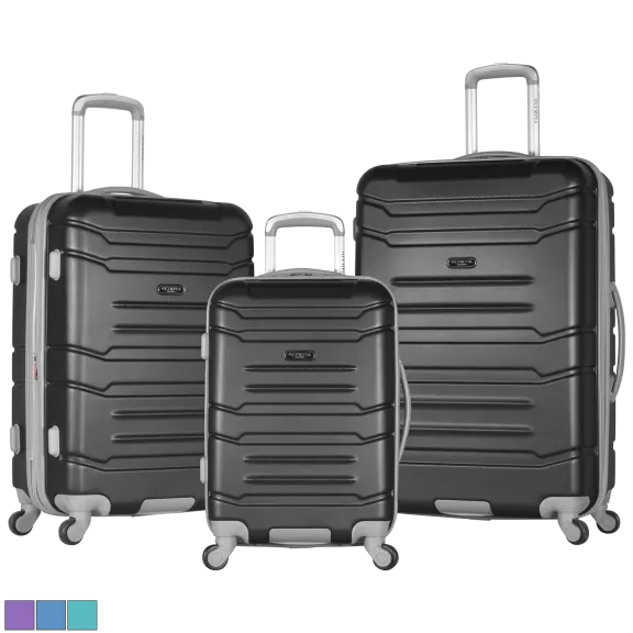 Olympia USA Denmark 3-Piece Luggage Set