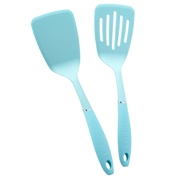 2-Pack: Cuisinart Solid & Slotted Turners