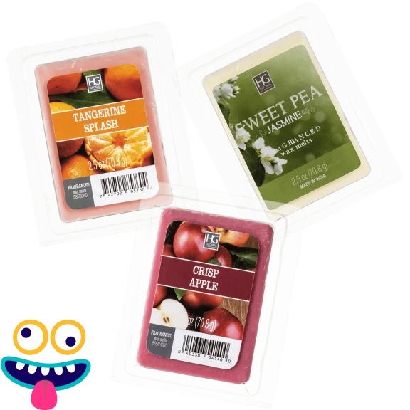 6-Pack: Hosley Fragranced Wax Cubes (2.5 oz)