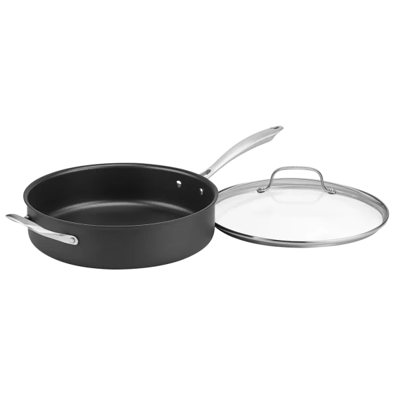 Cuisinart® 5.5 Quart Sauté Pan with Helper Handle & Cover