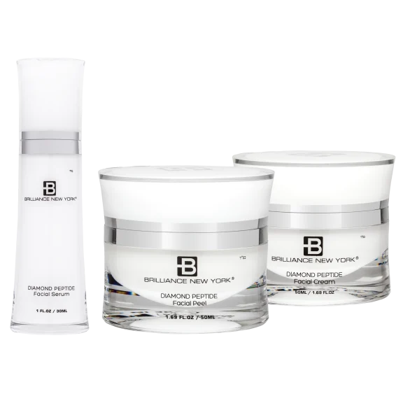 Brilliance New York White Diamonds Indulgence Gift Set (3-Piece System)