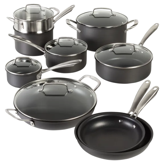 Cuisinart 15-Piece Professional NonStick Hard Anodized Cookware Set