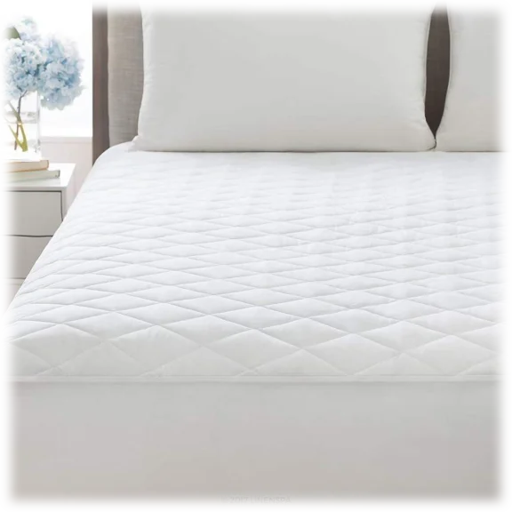 Lux Decor Collection Quilted Fitted Mattress Pad