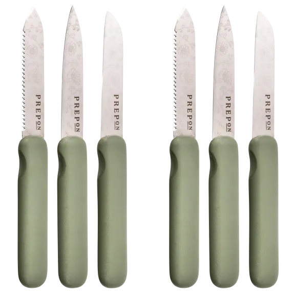 6-Pack: Prepon Kitchen Paring Knives