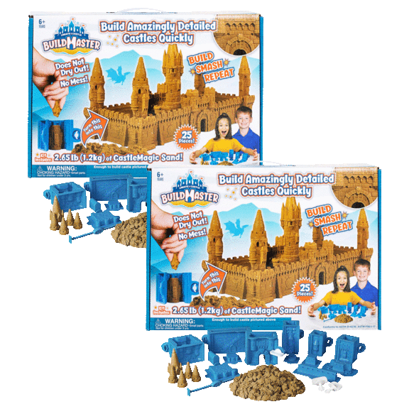 2-Pack: Create A Castle 25-Piece Activity Bundle