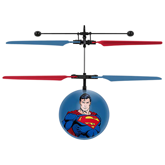 DC Justice League Superman IR UFO Ball Helicopter