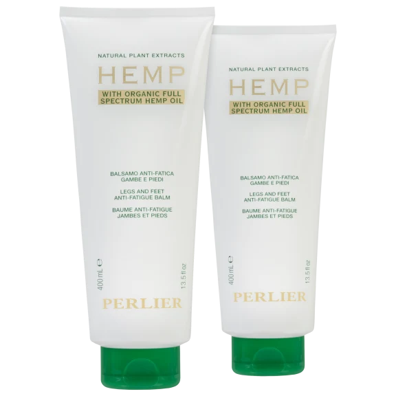 2-Pack: Perlier Hemp Leg and Feet Balm