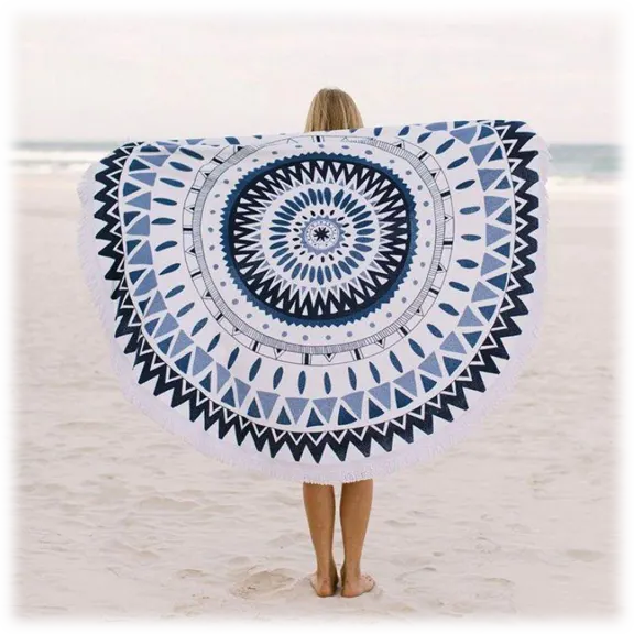 Abstract Design Beach Throw