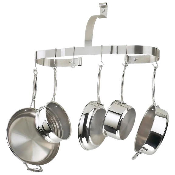 Cuisinart Wall-Mount Oval Hanging Cookware Rack