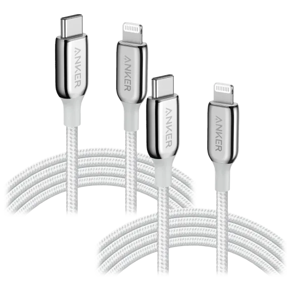 2-Pack: Anker PowerLine+ III USB-C to Lightning Cables (6ft)