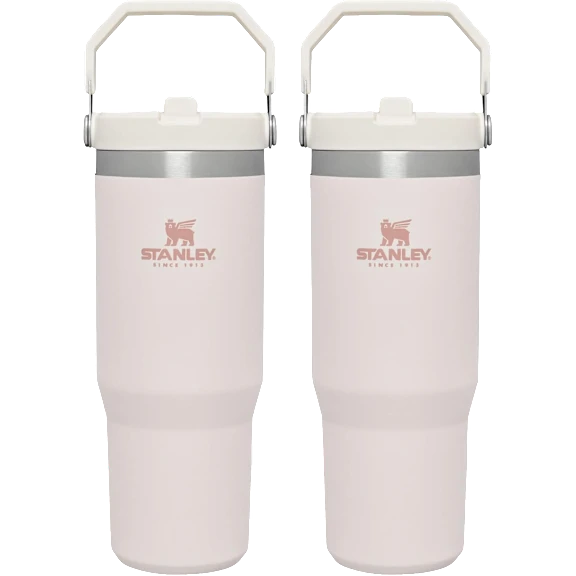 2-Pack: Stanley IceFlow Flip Straw Tumbler with Handle (30oz)