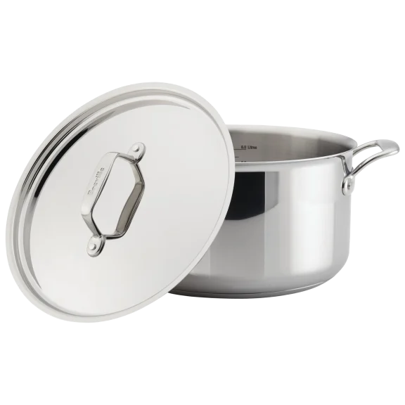 Breville Thermal Pro Tri-Ply 8-Quart Covered Stockpot